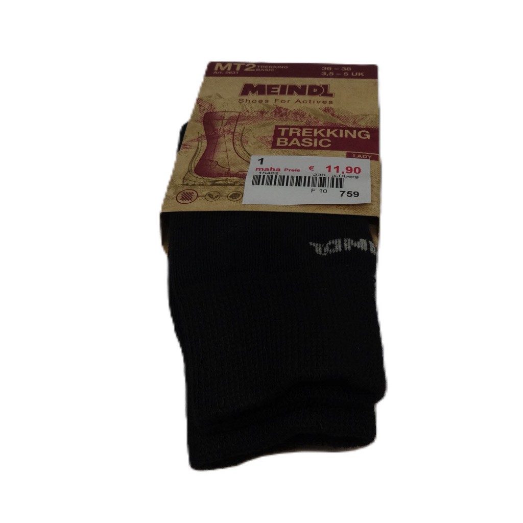 Meindl MT2 Socks Lad schwarz
