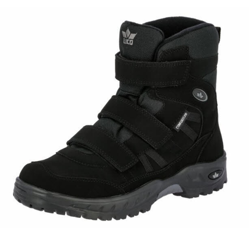 H Moonboot Klett Tex schwarz