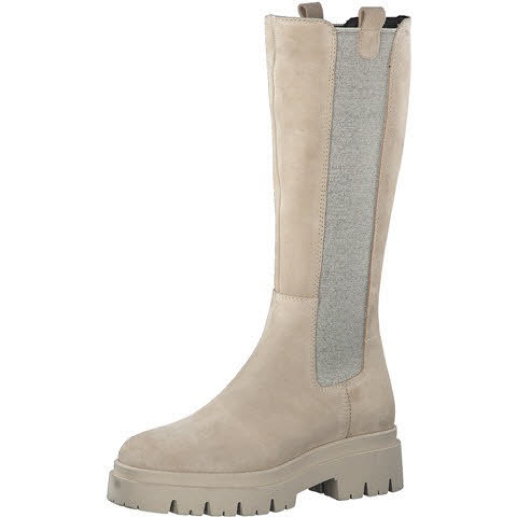 D Schaftstiefel LEde beige