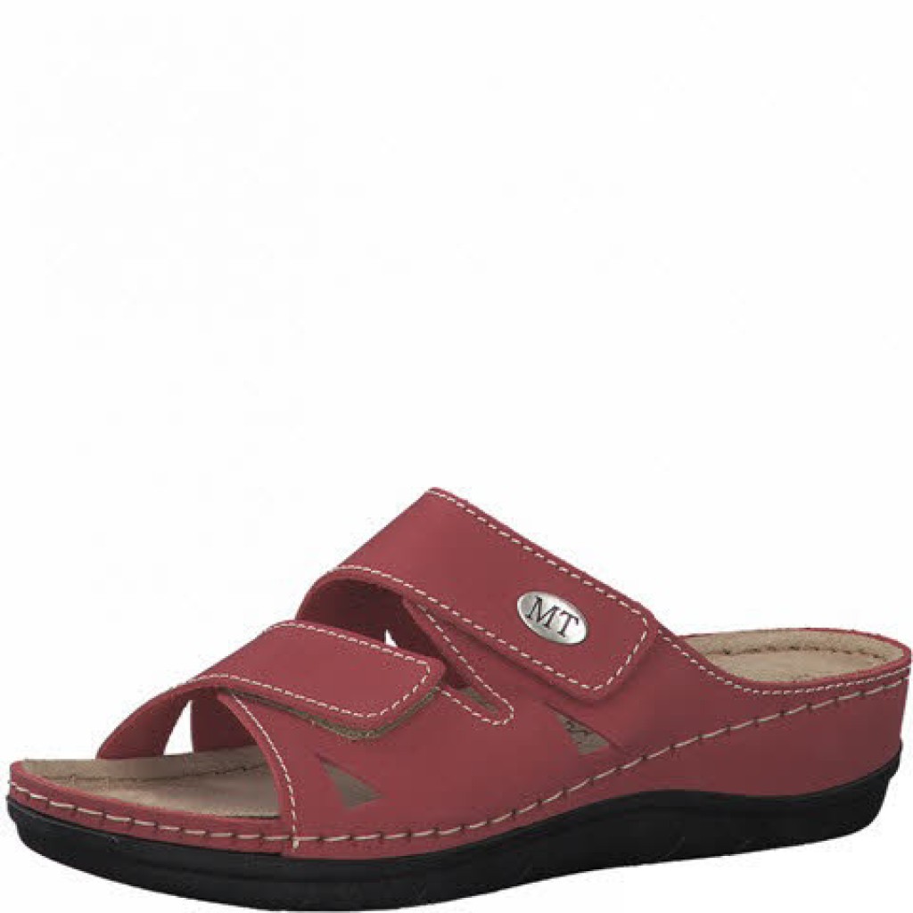 D PAntolette LEder   rot