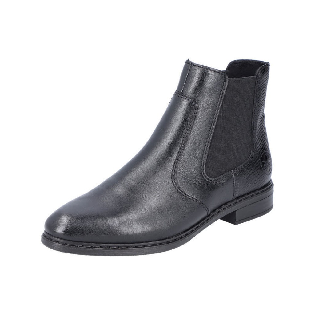 D Stiefelette Synth  schwarz