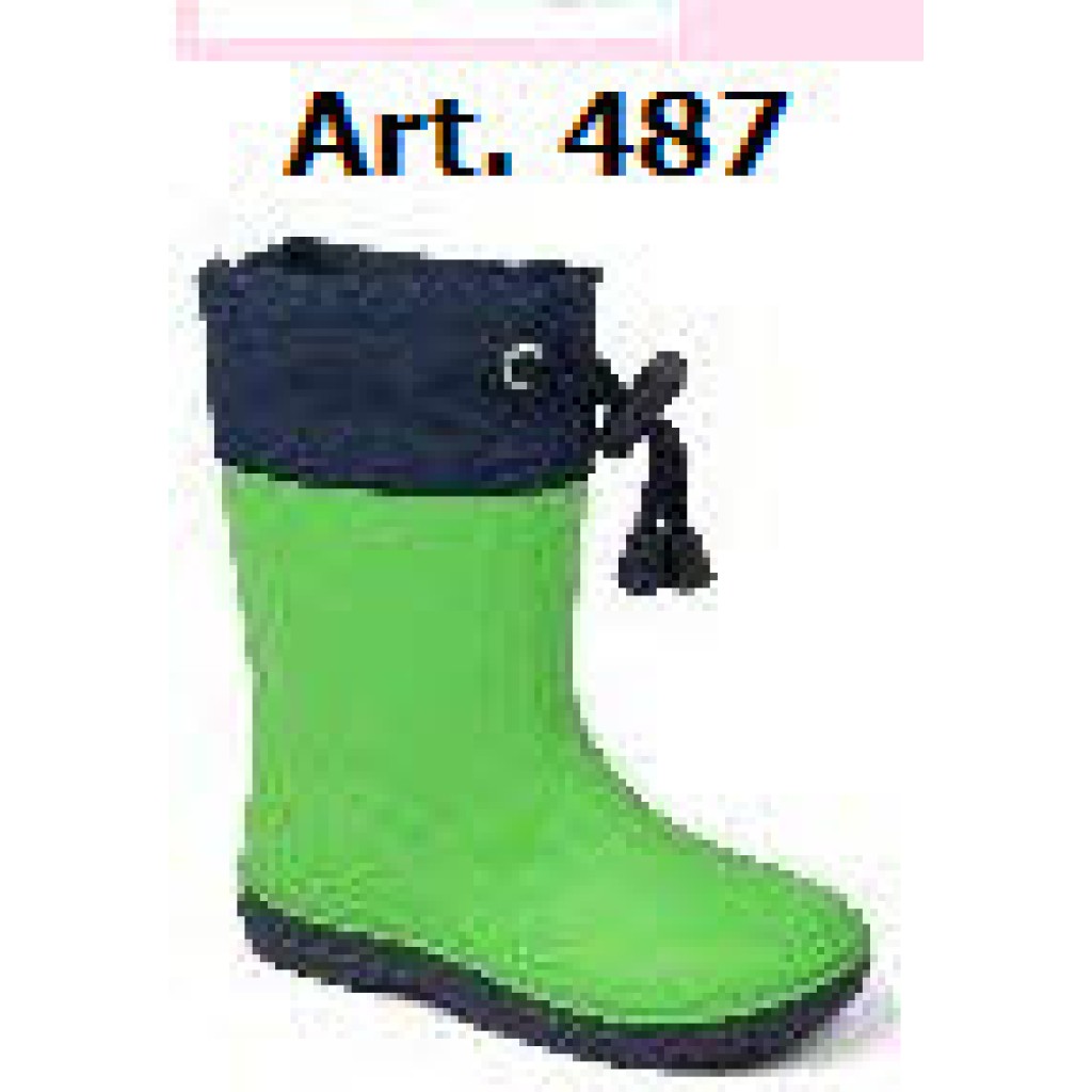 Gummistiefel grün  langer Schaft